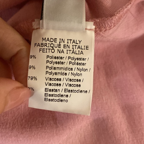 Ottod Ame Elegant Pink Long Sleeve Dress size S - Picture 8 of 9